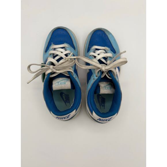 Nike Dunk Low Retro QS Argon Sneakers Size Kids 11C - Picture 4 of 9